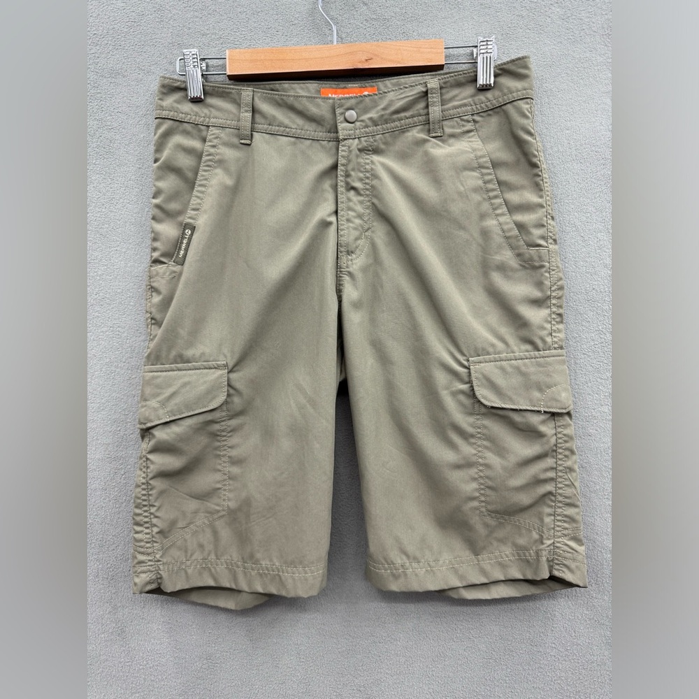 Merrell Men's Olive Green Cargo Shorts
